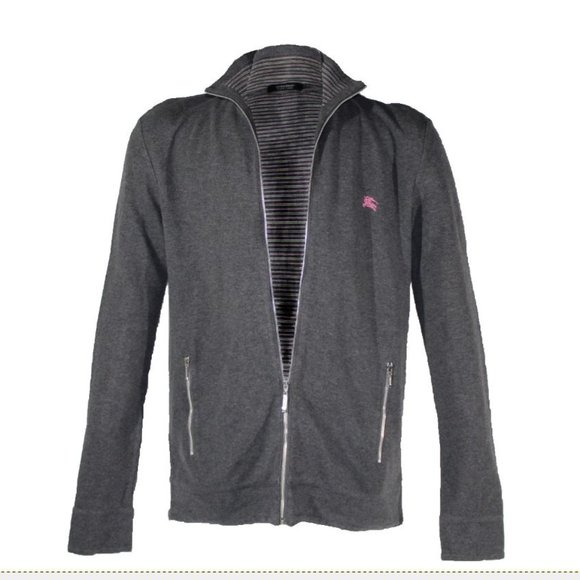 •Burberry Blacklabel Sweatshirt Zip Up• - Picture 1 of 4